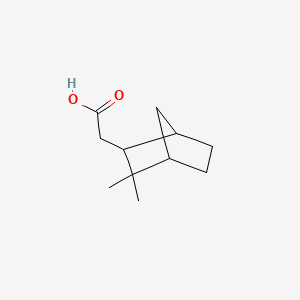 (3,3-Dimethylbicyclo(2.2.1)hept-2-yl)acetic acid