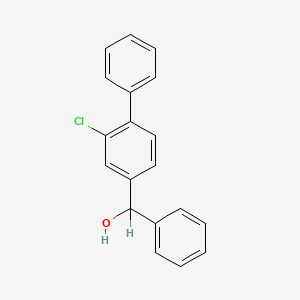 2-Chloro-alpha-phenyl(1,1'-biphenyl)-4-methanol