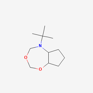 5-tert-Butylhexahydro-4H-cyclopenta[f][1,3,5]dioxazepine