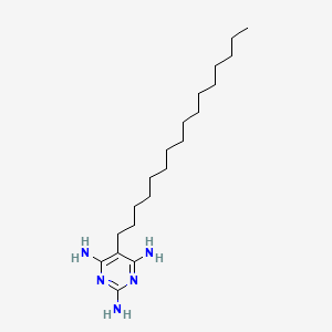 5-Hexadecylpyrimidine-2,4,6-triamine