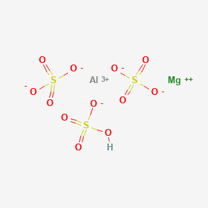 Sulfuric acid, aluminum magnesium salt