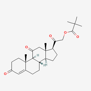 21-Hydroxypregn-4-ene-3,11,20-trione 21-pivalate