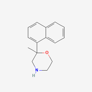 2-Methyl-2-(1-naphthalenyl)morpholine