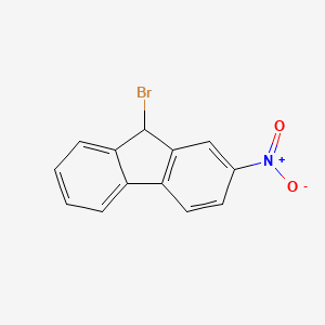 molecular formula C13H8BrNO2 B1267366 9-溴-2-硝基芴 CAS No. 53172-79-5