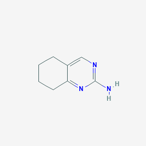 molecular formula C8H11N3 B1267377 5,6,7,8-四氢喹唑啉-2-胺 CAS No. 2305-85-3