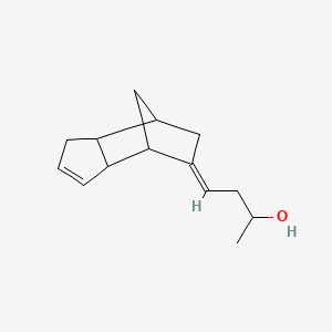 2-Butanol, 4-(1,3a,4,6,7,7a-hexahydro-4,7-methano-5H-inden-5-ylidene)-