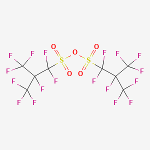 1,1,2,3,3,3-Hexafluoro-2-(trifluoromethyl)propane-1-sulphonic anhydride