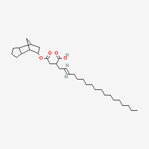 (Octahydro-4,7-methano-1H-inden-5-yl) hydrogen 2-octadecenylsuccinate