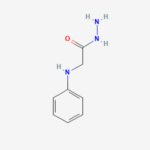 molecular formula C8H11N3O B1267380 2-Anilinoacetohydrazide CAS No. 29111-46-4