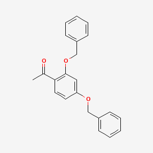 B1267387 1-(2,4-Bis(benzyloxy)phenyl)ethanone CAS No. 22877-01-6