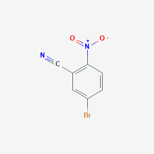 molecular formula C7H3BrN2O2 B1267389 5-溴-2-硝基苯甲腈 CAS No. 89642-50-2