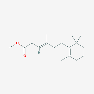 3-Hexenoic acid, 4-methyl-6-(2,6,6-trimethyl-1-cyclohexen-1-yl)-, methyl ester