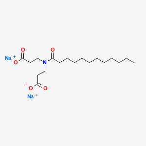 Disodium N-(2-carboxyethyl)-N-(1-oxododecyl)-beta-alaninate