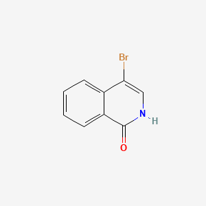 molecular formula C9H6BrNO B1267394 4-溴异喹啉-1(2H)-酮 CAS No. 3951-95-9