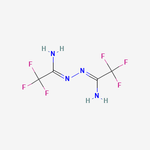 2,2,2-Trifluoro-N'-(2,2,2-trifluoroethanimidoyl)ethanimidohydrazide