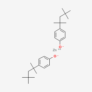 Zinc bis(p-(1,1,3,3-tetramethylbutyl)phenolate)