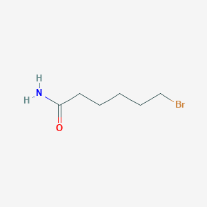 molecular formula C6H12BrNO B1267406 6-溴己酰胺 CAS No. 57817-55-7