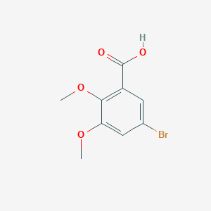 molecular formula C9H9BrO4 B1267412 5-溴-2,3-二甲氧基苯甲酸 CAS No. 72517-23-8