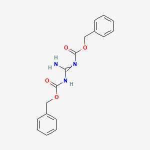 benzyl N-[amino(phenylmethoxycarbonylamino)methylidene]carbamate