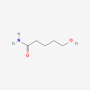 molecular formula C5H11NO2 B1267432 5-羟基戊酰胺 CAS No. 29686-12-2