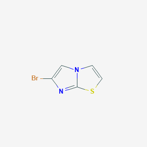 molecular formula C5H3BrN2S B1267435 6-Bromoimidazo[2,1-b]thiazole CAS No. 75001-30-8