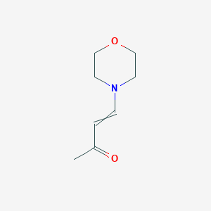 molecular formula C8H13NO2 B1267437 4-Morpholin-4-ylbut-3-en-2-one 