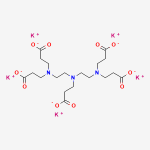 Pentapotassium N,N-bis(2-(bis(2-carboxyethyl)amino)ethyl)-beta-alaninate