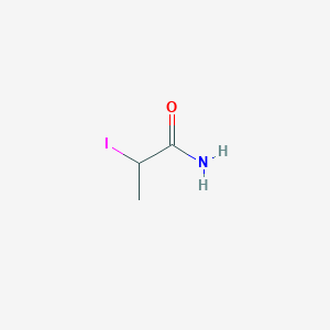 molecular formula C3H6INO B1267468 2-Iodopropanamide CAS No. 19221-80-8