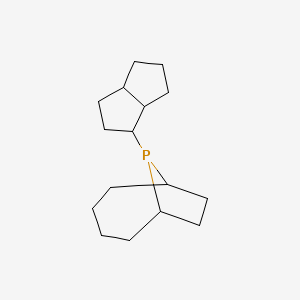 9-(Octahydro-1-pentalenyl)-9-phosphabicyclo(4.2.1)nonane