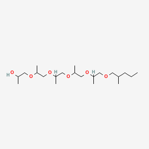 4,7,10,13,16-Pentaoxaheneicosan-2-ol, 5,8,11,14,18-pentamethyl-