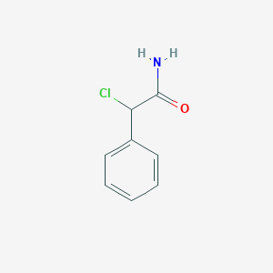 molecular formula C8H8ClNO B1267471 2-Chloro-2-phenylacetamide CAS No. 7462-76-2