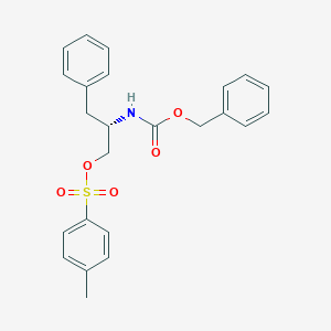 molecular formula C24H25NO5S B126749 Z-L-苯丙氨醇 O-(对甲苯磺酸酯) CAS No. 194935-55-2