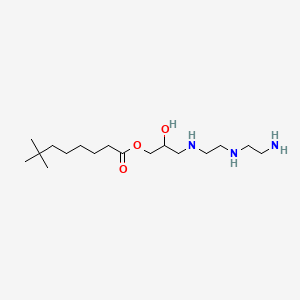 3-[[2-[(2-Aminoethyl)amino]ethyl]amino]-2-hydroxypropyl neodecanoate