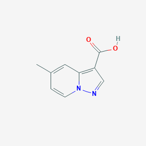 B126750 5-Methylpyrazolo[1,5-a]pyridine-3-carboxylic acid CAS No. 143803-80-9