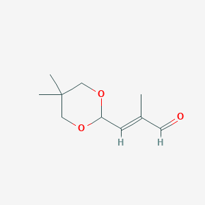 (2E)-3-(5,5-dimethyl-1,3-dioxan-2-yl)-2-methylprop-2-enal