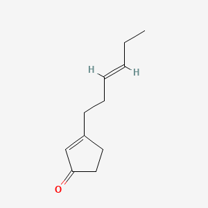 2-Cyclopenten-1-one, 3-(3Z)-3-hexenyl-