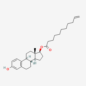 Estra-1,3,5(10)-triene-3,17beta-diol 17-(10-undecenoate)