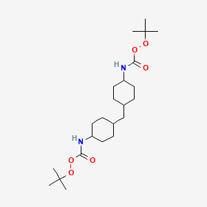 Bis(tert-butyl) methylenebis(cyclohexane-4,1-diyl)bis(peroxycarbamate)