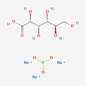 d-Gluconic acid, cyclic ester with boric acid (H3BO3), sodium salt