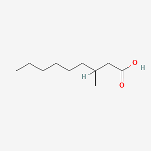 molecular formula C10H20O2 B1267522 3-甲基壬酸 CAS No. 35205-79-9