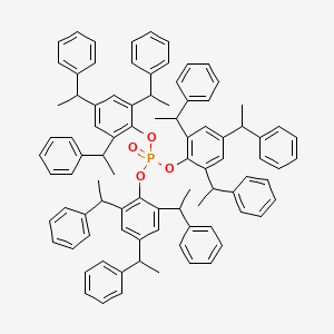 Tris[2,4,6-tris(1-phenylethyl)phenyl] phosphate