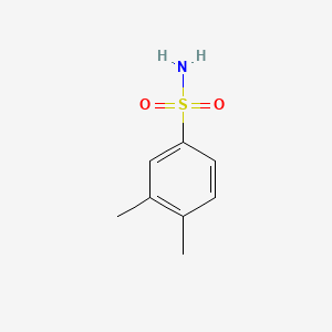 molecular formula C8H11NO2S B1267523 3,4-Dimethylbenzenesulfonamide CAS No. 6326-18-7
