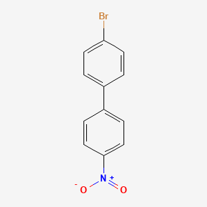 molecular formula C12H8BrNO2 B1267536 4-溴-4'-硝基联苯 CAS No. 6242-98-4