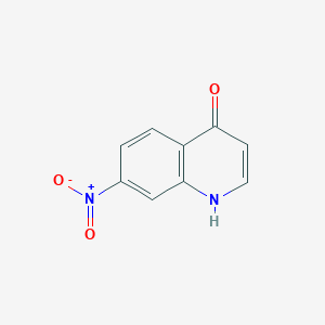 molecular formula C9H6N2O3 B1267541 4-Hydroxy-7-nitroquinoline CAS No. 6270-14-0