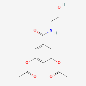 5-(N-(2-Hydroxyethyl)carbamoyl)-m-phenylene diacetate