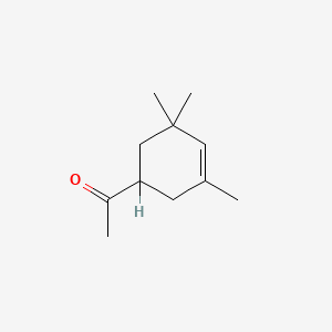 1-(3,5,5-Trimethyl-3-cyclohexen-1-yl)ethan-1-one