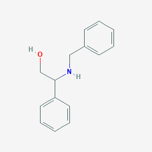 molecular formula C15H17NO B1267550 2-(苯甲胺基)-2-苯乙醇 CAS No. 6273-59-2