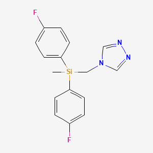 Bis(4-fluorophenyl)methyl(4H-1,2,4-triazol-4yl-methyl)silane