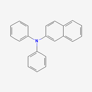 molecular formula C22H17N B1267558 N,N-二苯基-2-萘胺 CAS No. 6940-30-3