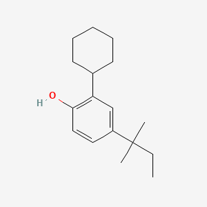 Phenol, 2-cyclohexyl-4-(1,1-dimethylpropyl)-